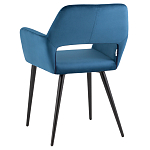 Стул с подлокотниками синий NEASAN STOOL варинант исполнения - 5 | Loft Concept в Краснодаре