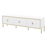 ТВ-тумба белая с тремя ящиками Antique Order варинант исполнения - 1 | Loft Concept в Краснодаре