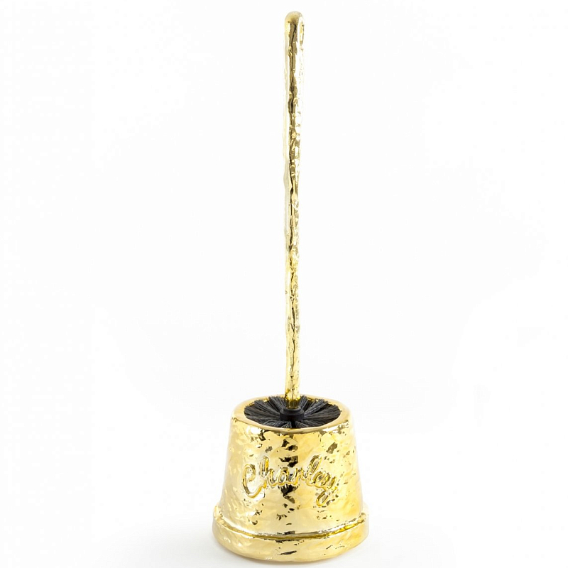 Туалетный ерш Seletti Charley Toilet Brush Золотой Туалетный ерш Seletti Charley Toilet Brush Золотой в Краснодаре | Loft Concept