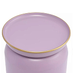 Журнальный столик круглый сиреневого цвета Noticeable Element варинант исполнения - 2 | Loft Concept в Краснодаре