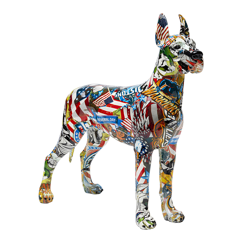 Статуэтка Graffiti Great Dane Поп-Арт Мульти в Краснодаре | Loft Concept 