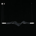 Люстра подвесная линейная Adilin Сhromium варинант исполнения - 3 | Loft Concept в Краснодаре