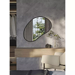 Зеркало асимметричной формы Oval Light Reflection варинант исполнения - 4 | Loft Concept в Краснодаре