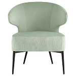 Современное мягкое кресло на металлических ножках Rakush Pistachio варинант исполнения - 2 | Loft Concept в Краснодаре