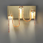 Бра волнистой формы из фактурного стекла Big Wave варинант исполнения - 7 | Loft Concept в Краснодаре