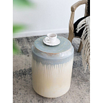 Керамический Табурет в оттенках бежевого и голубого цветов Gradient Stool варинант исполнения - 4 | Loft Concept в Краснодаре