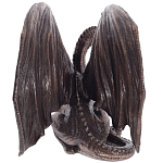 Декоративная статуэтка Дракон Dark Bronze Winged Dragon Statuette варинант исполнения - 4 | Loft Concept в Краснодаре