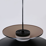 Подвесной светильник черного цвета из металла Obsidian Touch варинант исполнения - 3 | Loft Concept в Краснодаре