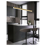 Люстра линейная светодиодная в минималистичном стиле New Age of Light варинант исполнения - 5 | Loft Concept в Краснодаре