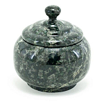 Сахарница из натурального камня Змеевик Stone Sugar Bowls варинант исполнения - 3 | Loft Concept в Краснодаре