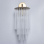 Бра с круглым основанием и длинными прозрачныи стеклянными трубками Nembus варинант исполнения - 3 | Loft Concept в Краснодаре