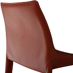 Стул коричневый из искуственной кожи на 4-х ножках Enigma Brown варинант исполнения - 2 | Loft Concept в Краснодаре