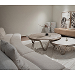 Стол журнальный круглый с узором Table Hypontic Pattern варинант исполнения - 7 | Loft Concept в Краснодаре