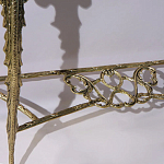 Консоль бронзовая с мраморной столешницей Bronze De Console варинант исполнения - 1 | Loft Concept в Краснодаре