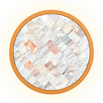 Бра в форме диска с перламутровыми прямоугольниками из морской ракушки Touch of Marine Charm варинант исполнения - 1 | Loft Concept в Краснодаре