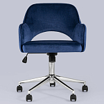 Кресло для компьютерного стола Veloury Blue варинант исполнения - 4 | Loft Concept в Краснодаре