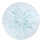 Столик с инкрустацией с перламутровым узором Dominic Blue варинант исполнения - 2 | Loft Concept в Краснодаре