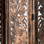 Ширма с  орнаментом ручная резьба Indian Antique Furniture варинант исполнения - 3 | Loft Concept в Краснодаре