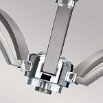 Люстра с белыми стеклянными плафонами в форме цилиндра Feiss варинант исполнения - 4 | Loft Concept в Краснодаре