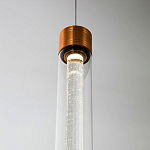 Подвесной светильник золото Sparkling Bubbles Tube Gold Hanging Lamp варинант исполнения - 5 | Loft Concept в Краснодаре