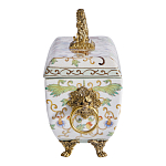 Шкатулка с фигуркой льва на крышке Eden Garden варинант исполнения - 4 | Loft Concept в Краснодаре