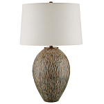 Настольная лампа с текстурным узором Movement of Smooth Lines варинант исполнения - 3 | Loft Concept в Краснодаре