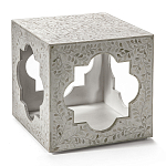 Приставной столик с перламутром Bone Inlay Side Table Floral Design варинант исполнения - 1 | Loft Concept в Краснодаре