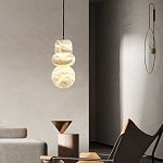 Подвесной светильник с фигурными плафонами Stone Triad варинант исполнения - 4 | Loft Concept в Краснодаре