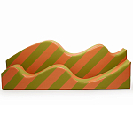 Дизайнерский модульный диван волнистой формы с цветным принтом Poltronova Superonda Sofa варинант исполнения - 27 | Loft Concept в Краснодаре