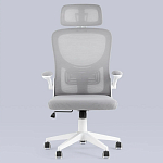 Кресло для компьютерного стола Easement Grey&White варинант исполнения - 2 | Loft Concept в Краснодаре