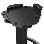 Барный стул вращающийся со спинкой Синий Велюр Vendramin Chair варинант исполнения - 7 | Loft Concept в Краснодаре