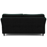 Диван с обивкой из велюра зеленый Gibbs Dark Green Sofa варинант исполнения - 3 | Loft Concept в Краснодаре
