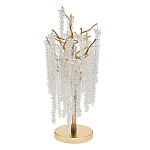 Лампа настольная со стеклянными подвесами цвет золото Light FAIRYTREE варинант исполнения - 1 | Loft Concept в Краснодаре