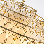 Люстра многоярусная с декором из натуральной морской ракушки Iridescent Light варинант исполнения - 6 | Loft Concept в Краснодаре