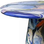 Дизайнерский журнальный стол с цветным орнаментом Unyly варинант исполнения - 3 | Loft Concept в Краснодаре