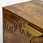 Прикроватная тумба с фактурным фасадом Termite варинант исполнения - 2 | Loft Concept в Краснодаре