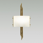 Бра с изогнутым плафоном на бронзовом основании с вертикальным декором из металлических трубок Sohne варинант исполнения - 6 | Loft Concept в Краснодаре