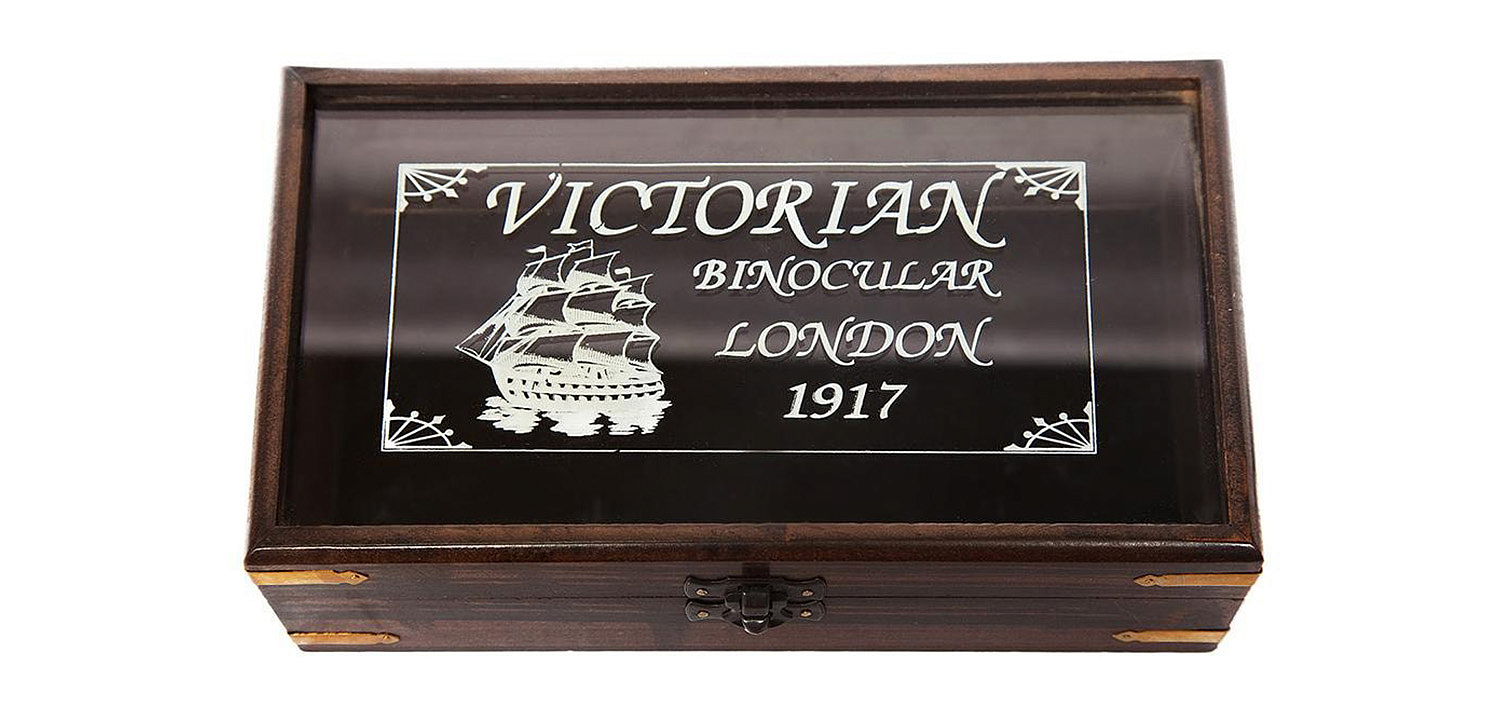 Винтажный бинокль в подарочной коробке Copper Binoculars - Loft-Concept в Краснодаре