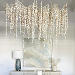 Люстра Wooden Drops Bert Chandelier варинант исполнения - 2 | Loft Concept в Краснодаре