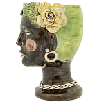 Ваза Vase Selva Moro Head Shiny варинант исполнения - 1 | Loft Concept в Краснодаре