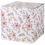 Набор посуды обеденный из фарфора на 6 персон 18 предметов Flower Porcelain Collection варинант исполнения - 3 | Loft Concept в Краснодаре