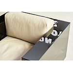 Дизайнерское кожаное кресло Poltronova Saratoga Armchair варинант исполнения - 7 | Loft Concept в Краснодаре