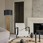 Торшер с металлическим золотым трубчатым основанием Fulgurite варинант исполнения - 1 | Loft Concept в Краснодаре