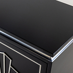 Черный комод в стиле арт-деко Luciano варинант исполнения - 7 | Loft Concept в Краснодаре