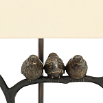 Настольная лампа Птицы на изогнутой ветке Lamp Tit варинант исполнения - 1 | Loft Concept в Краснодаре