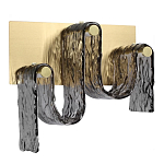 Бра волнистой формы из фактурного стекла Big Wave варинант исполнения - 1 | Loft Concept в Краснодаре