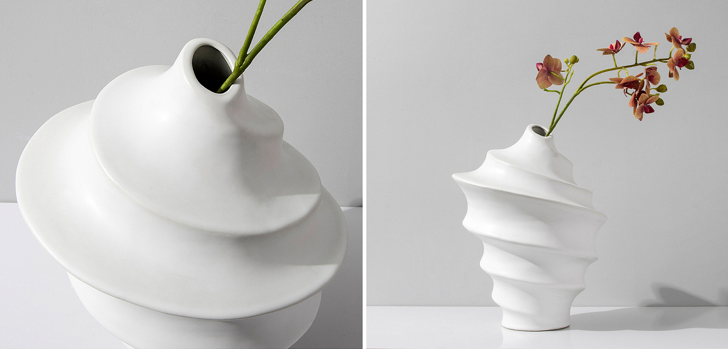 Ваза White Spiral Molecule Collection Vase Ваза White Spiral Molecule Collection Vase - Loft-Concept в Краснодаре