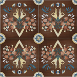 Плитка с узором Клубника варинант исполнения - 1 | Loft Concept в Краснодаре