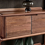 Стеллаж в гостиную для книг Moon Walnut Furniture варинант исполнения - 7 | Loft Concept в Краснодаре