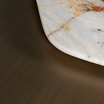 Столик журнальный Promontory с мрамором варинант исполнения - 3 | Loft Concept в Краснодаре